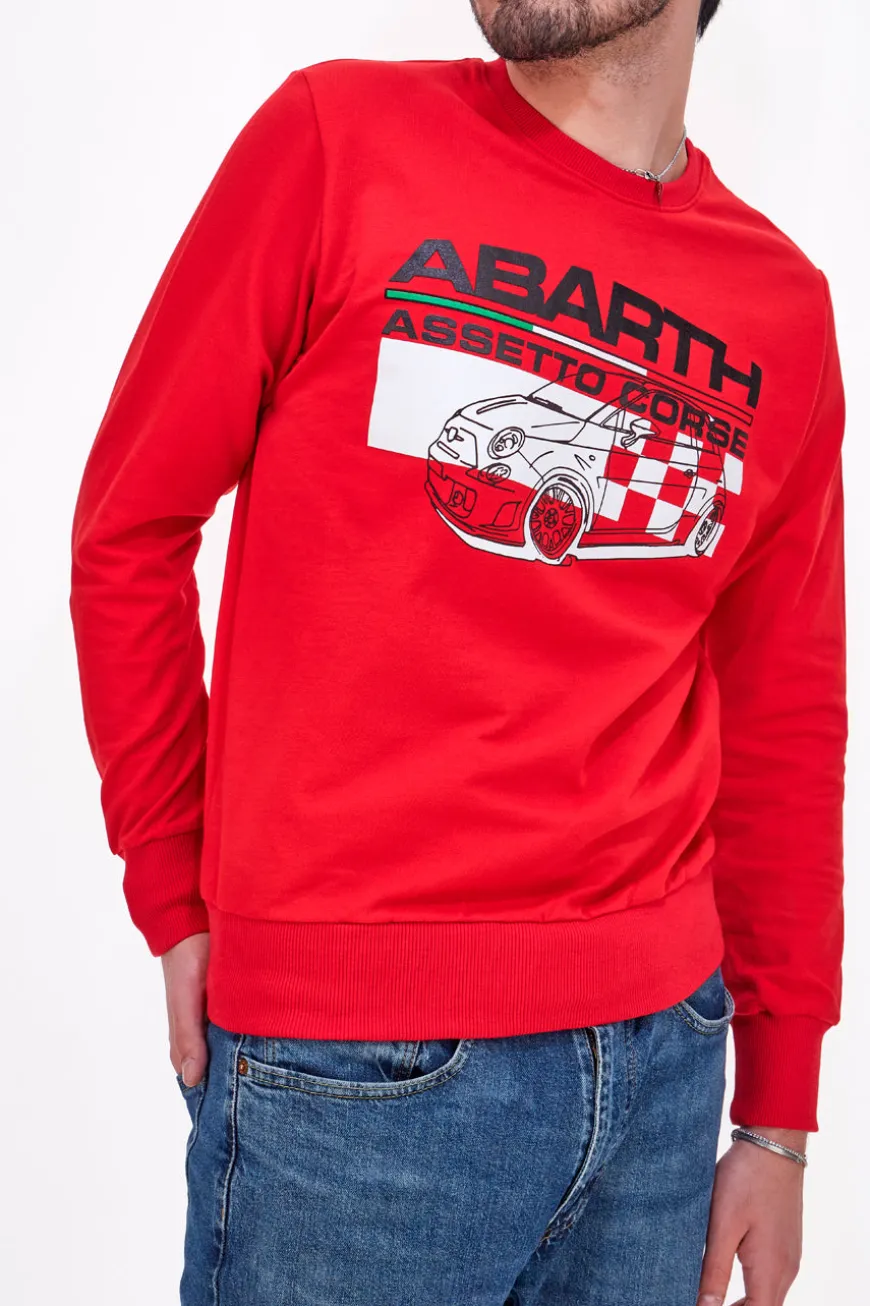 Felpa Leggera Rossa Abarth AH23SS281