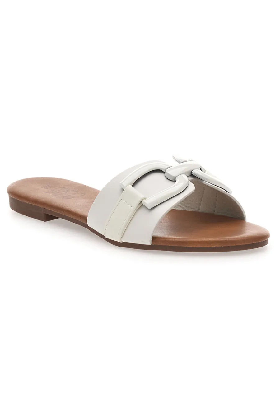 Flache Hausschuhe mit er Schnalle PREA441-MON DIEU New
