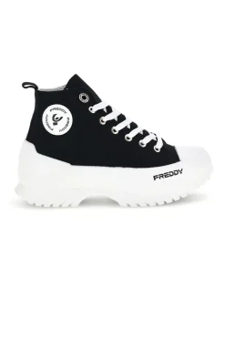 High Top Schwarz Turnschuhe S2617FY7692-FREDDY Online