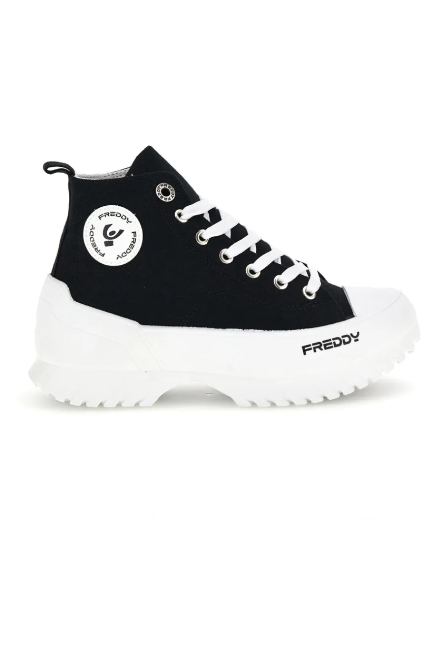 High Top Schwarz Turnschuhe S2617FY7692-FREDDY Online