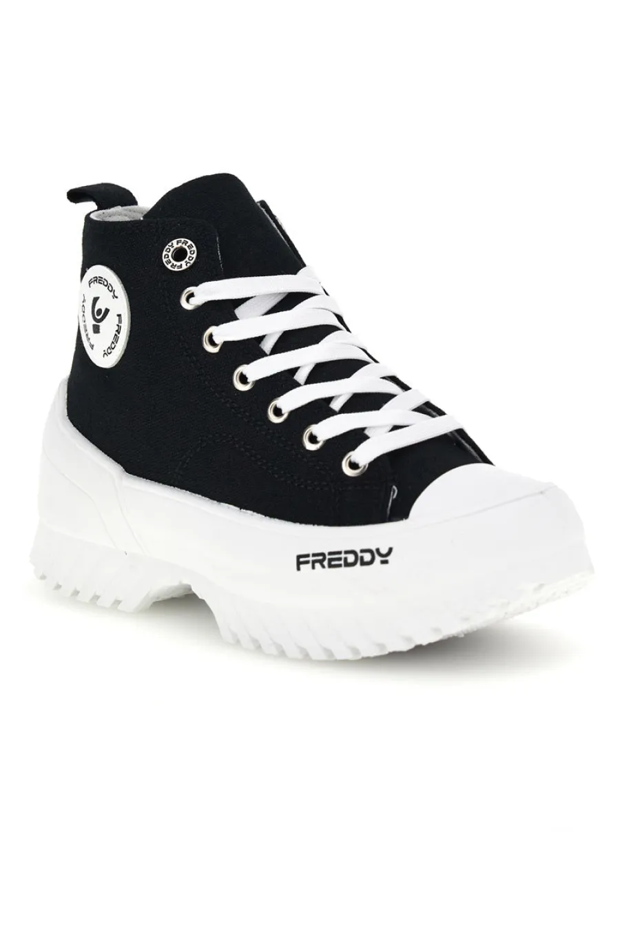 High Top Schwarz Turnschuhe S2617FY7692-FREDDY Online