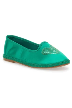 Friulane Verdi con strass 210862-PUSHY WAMP Outlet