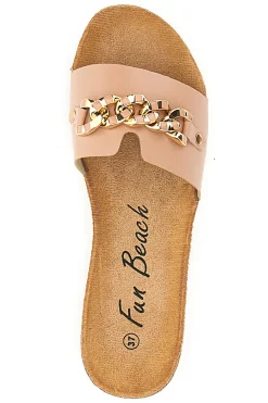 rosa Hausschuhe 14192-FUN BEACH Hot