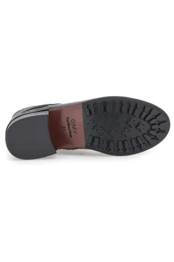 Gianmarco Venturi TR0305 e Stiefeletten mit mittlerem Absatz und Steppdetail-GMV Clearance