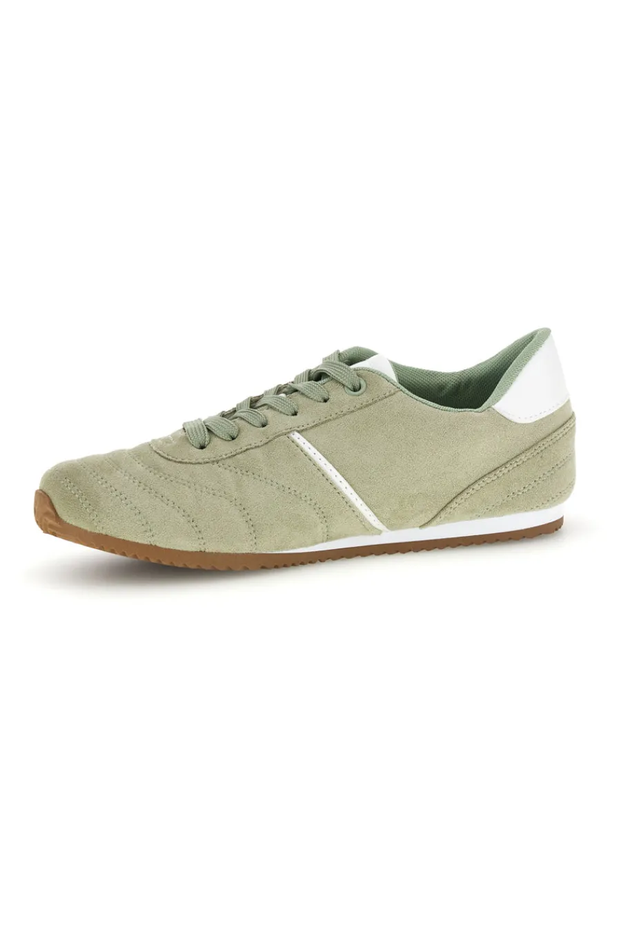 Grüne Turnschuhe mit Schnürsenkeln und minimalem Design Café Kosten 85RCO72101-CAFÈ COST Outlet