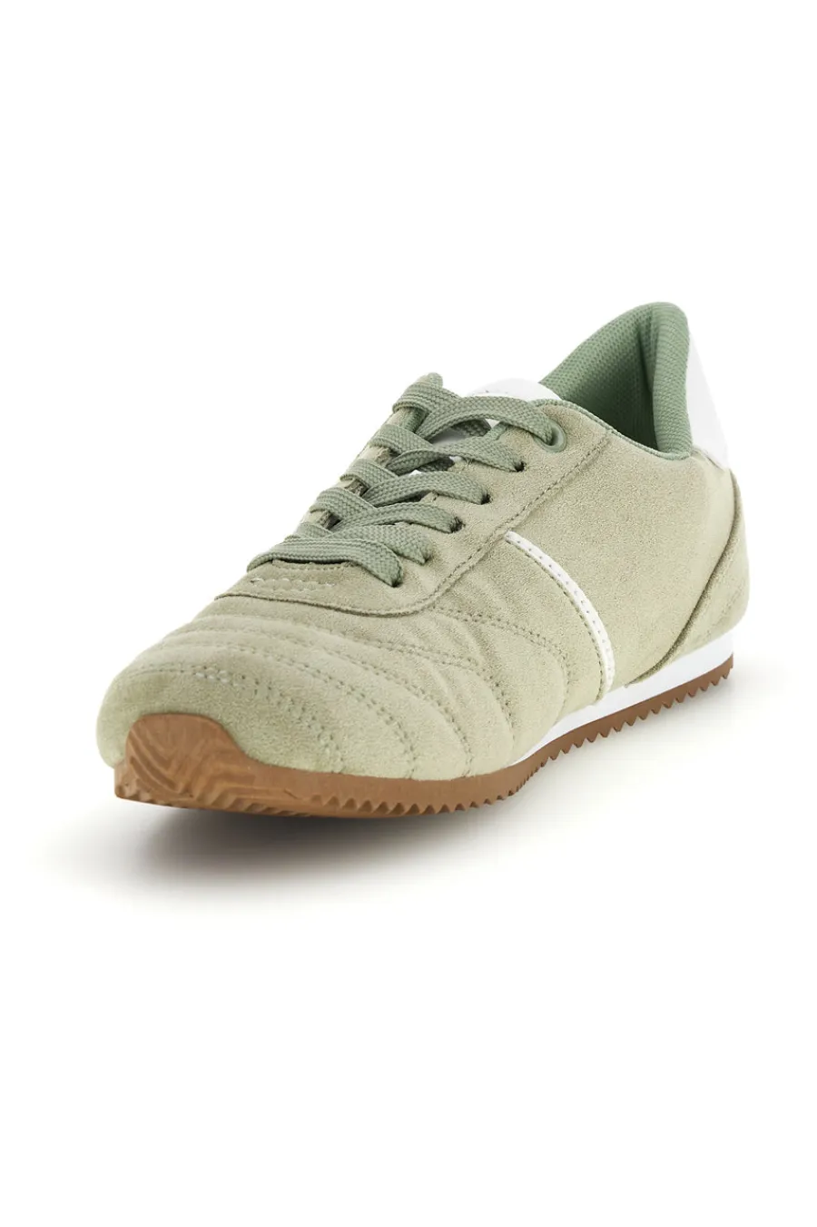 Grüne Turnschuhe mit Schnürsenkeln und minimalem Design Café Kosten 85RCO72101-CAFÈ COST Outlet