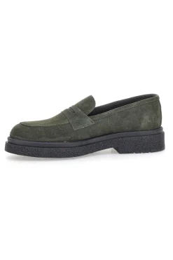 Grüne Wildledermokassins Pittarello Klasse 2004-PITTARELLO CLASS Discount