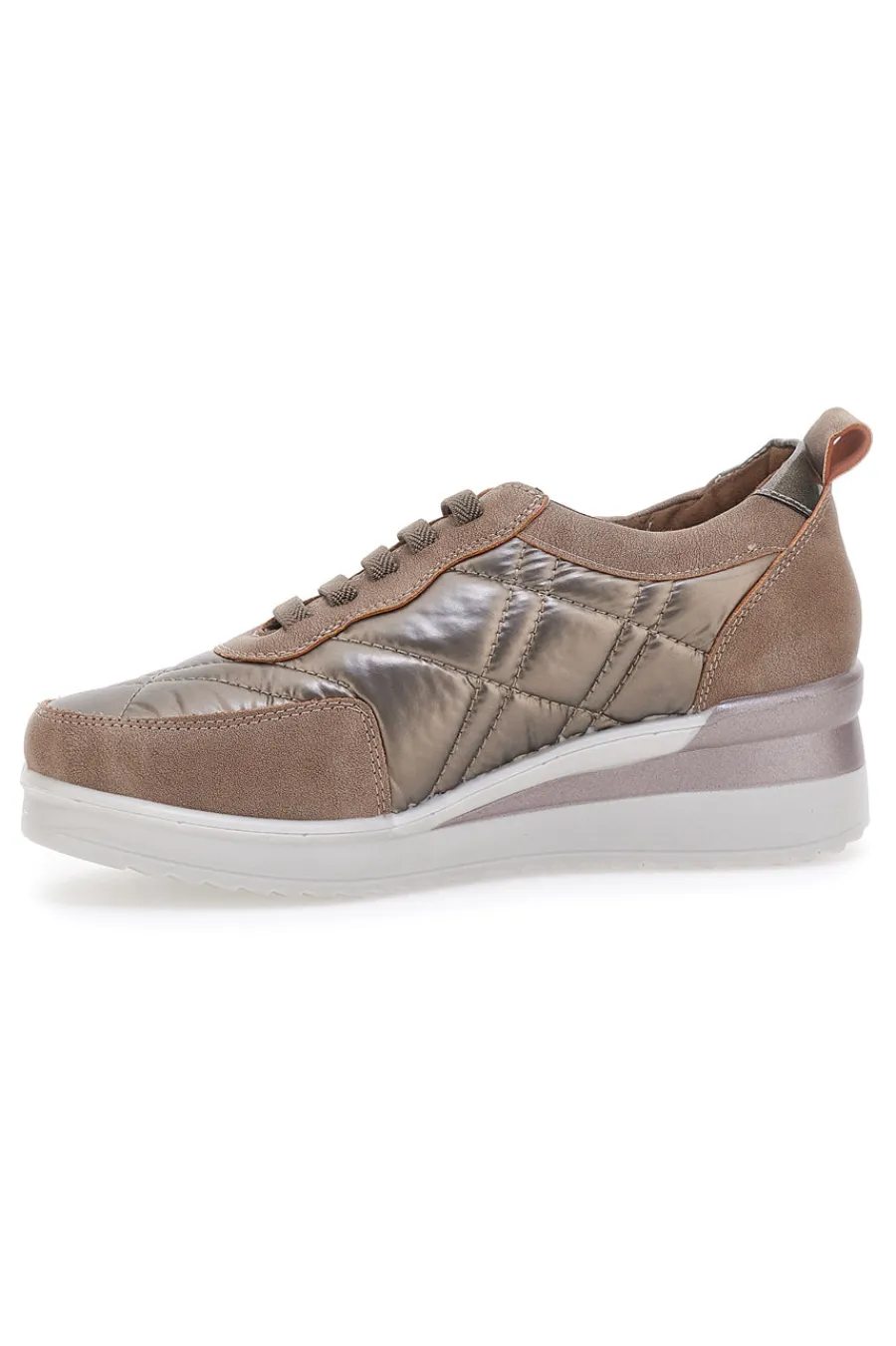 farbene Sneakers mit Schnürsenkeln und Plateausohle 12412-MIO TEMPO