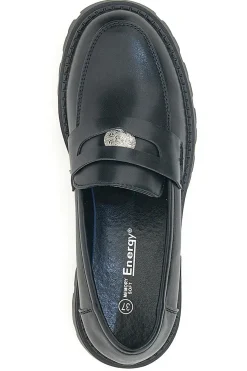 Klobiger Mokassin Black 209-ENERGY Hot