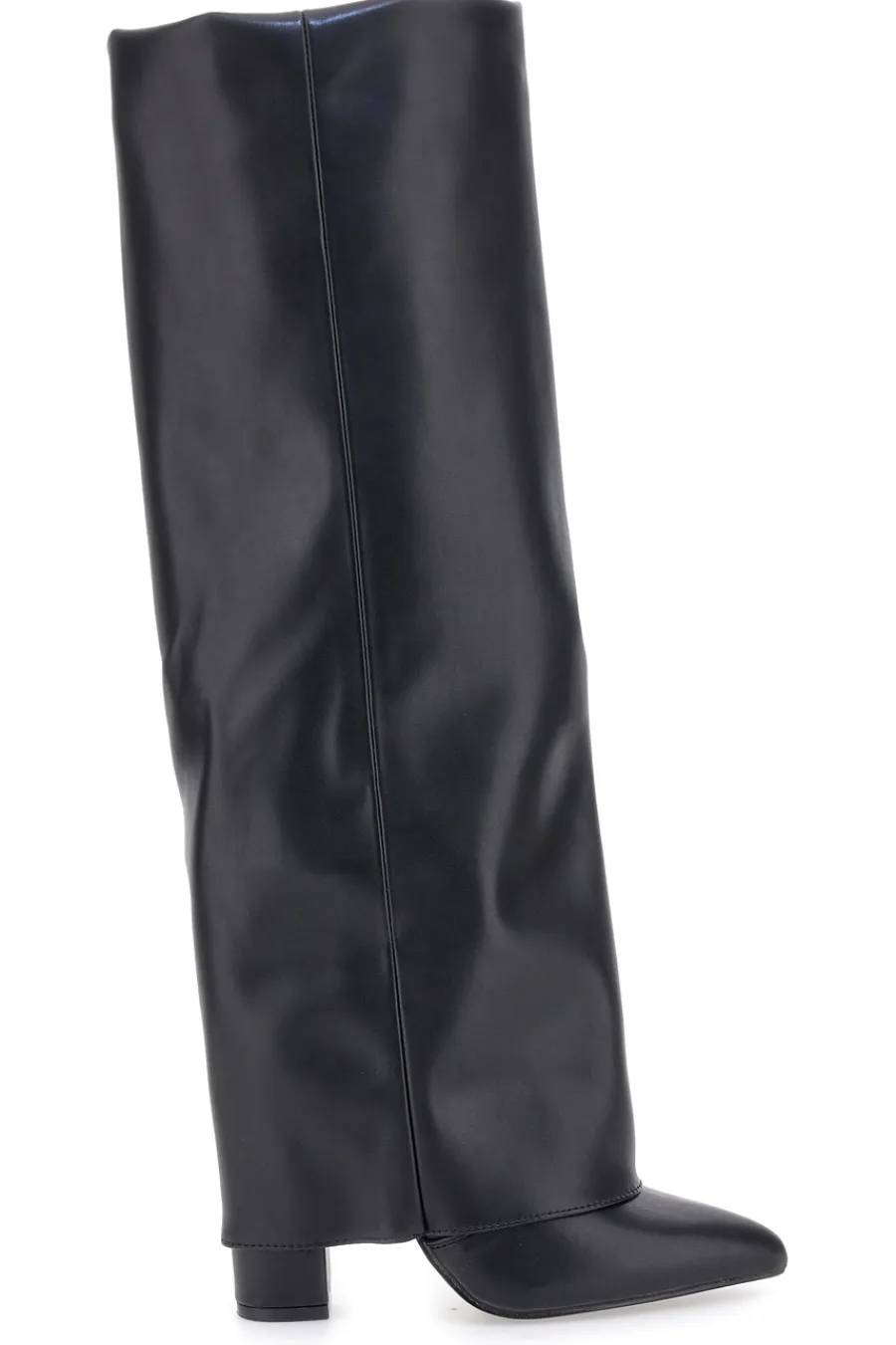 C217252 e Stiefel mit spitzem Blockabsatz-LE HAVRE PARIS
