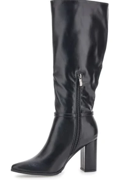 6002 e Stiefeletten mit hohem Absatz und Riemen-LE HAVRE PARIS