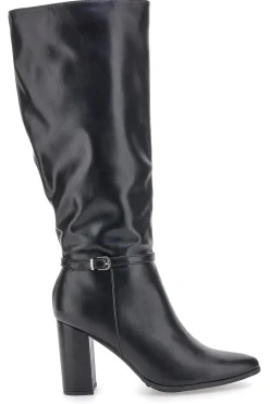 6002 e Stiefeletten mit hohem Absatz und Riemen-LE HAVRE PARIS