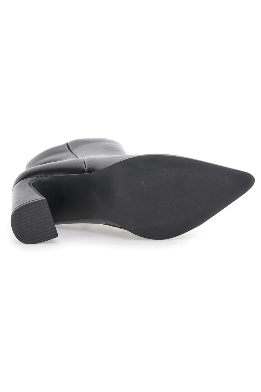 801 e Stiefeletten mit hohem Blockabsatz und spitzer Zehenpartie-LE HAVRE PARIS