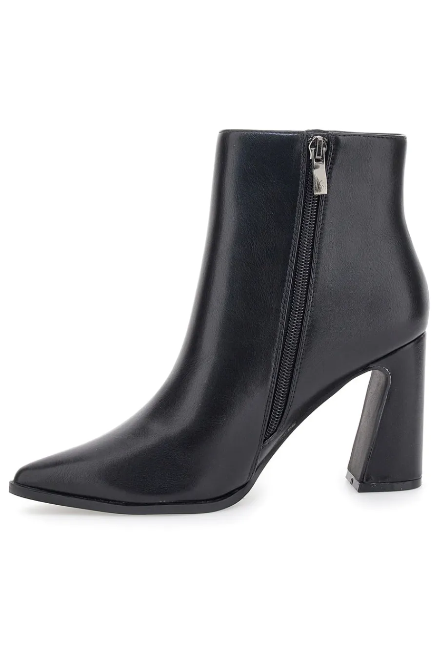 801 e Stiefeletten mit hohem Blockabsatz und spitzer Zehenpartie-LE HAVRE PARIS