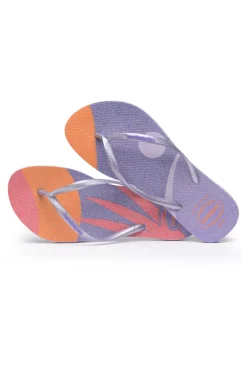Slim Palette Glow Flip Flops-HAVAIANAS Clearance