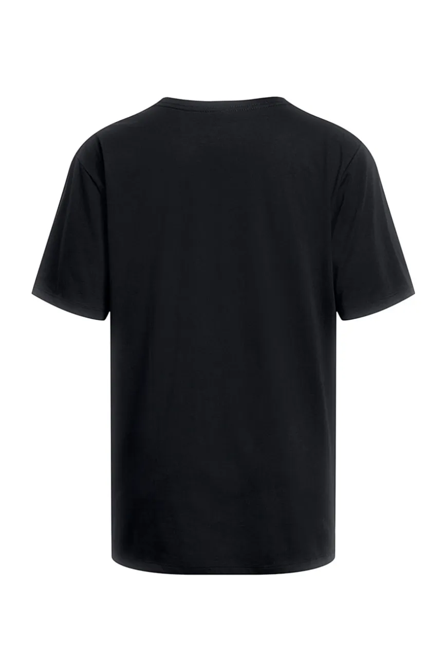 Maglia a maniche corte nero Under Armour Campus Oversize