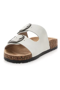 Me & Me 1043103 e Damen-Hausschuhe mit Doppelband und großer Schnalle-ME u0026 ME Clearance