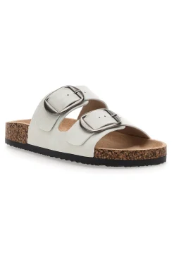 Me & Me 1043103 e Damen-Hausschuhe mit Doppelband und großer Schnalle-ME u0026 ME Clearance