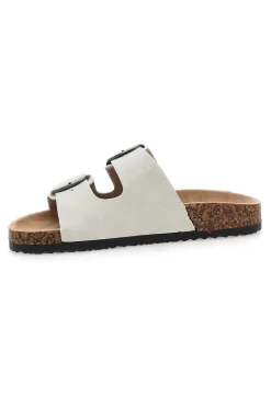 Me & Me 1043103 e Damen-Hausschuhe mit Doppelband und großer Schnalle-ME u0026 ME Clearance