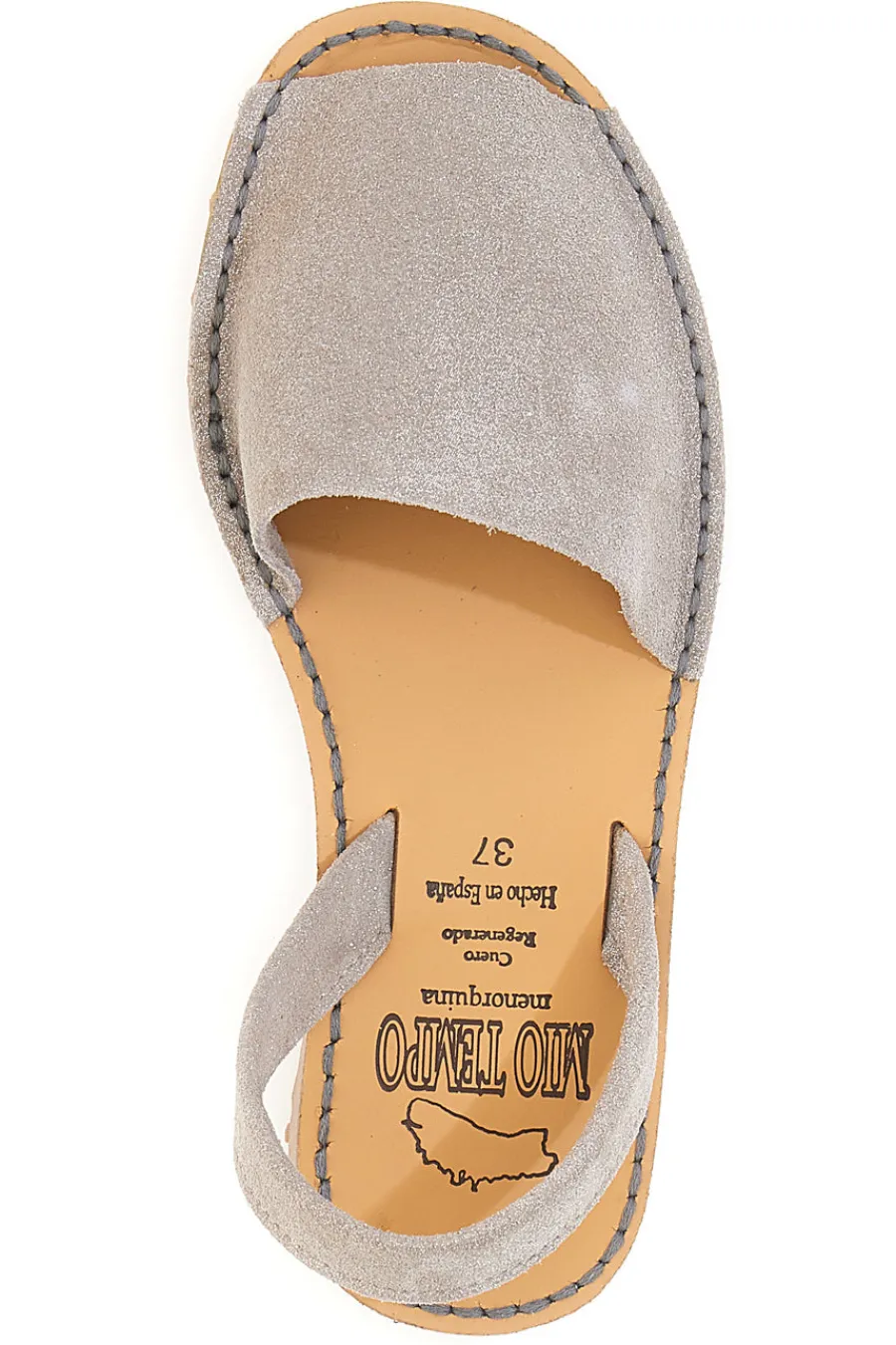 Minorchine Grigia con Glitter da Donna 35-MIO TEMPO Discount
