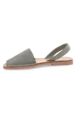 Minorchine verdi in pelle con fascia chiusa 35-MIO TEMPO Online