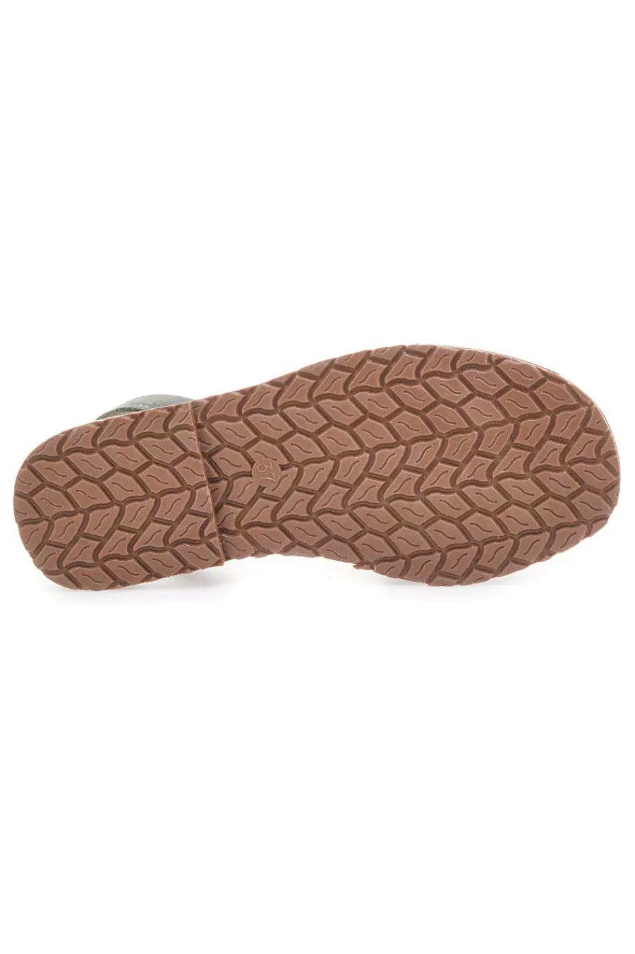 Minorchine verdi in pelle con fascia chiusa 35-MIO TEMPO Online