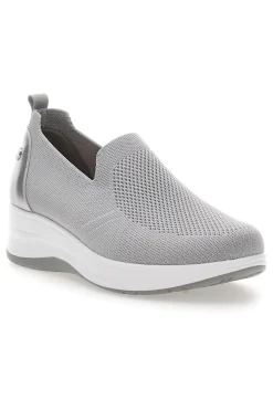 Mocassini con Tomaia in Mesh e Platform 41 IC-INBLU Outlet
