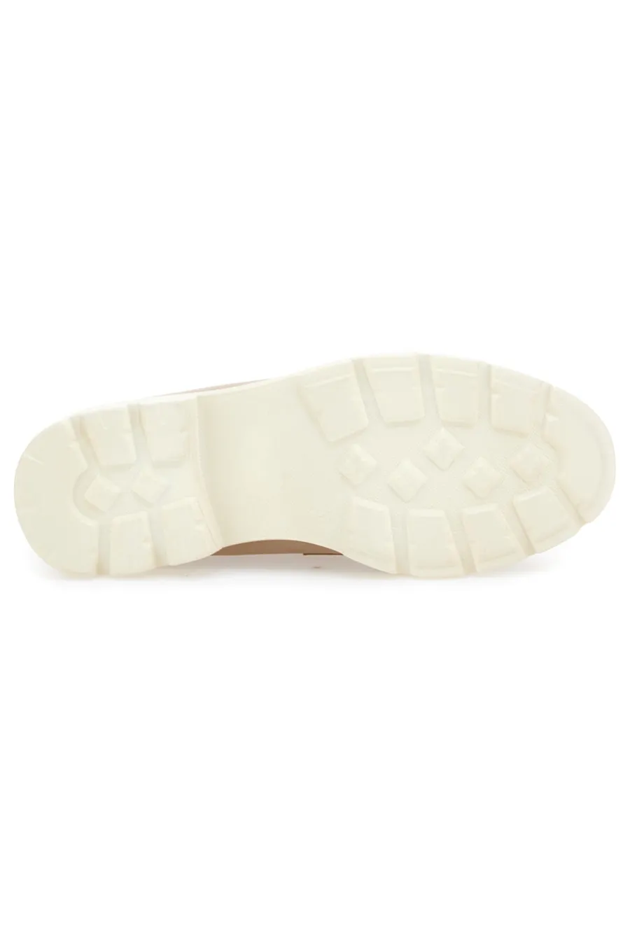 Mocassini beige con bocca di leone e Suola Bianca KMD25S15G-LE HAVRE PARIS Hot