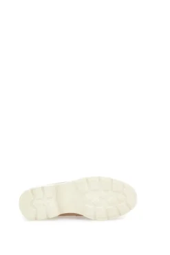 Mocassini beige con bocca di leone e Suola Bianca KMD25S15G-LE HAVRE PARIS Hot