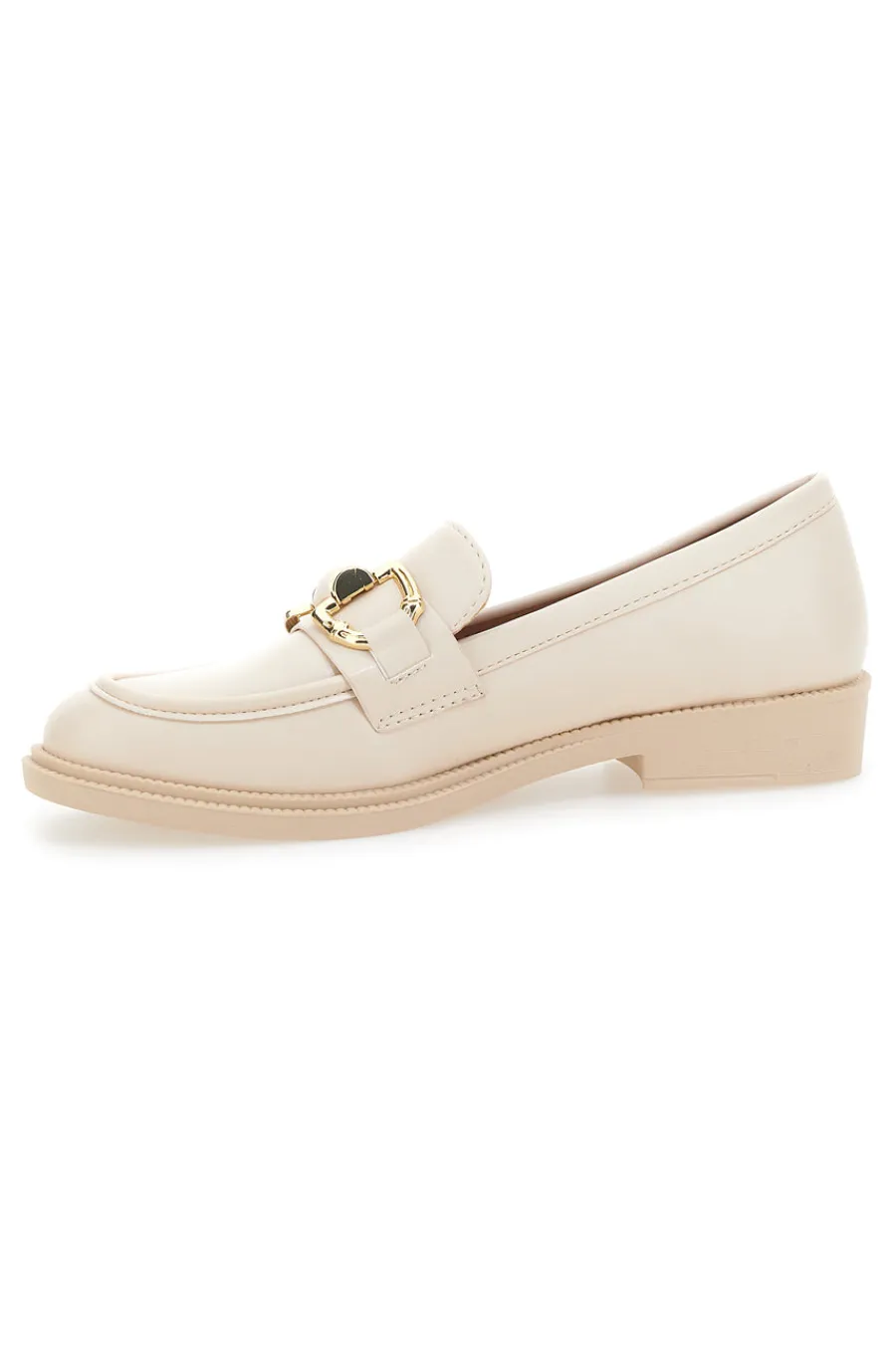 Mocassini Beige con Morsetto Oro 2401-TALEMI Discount