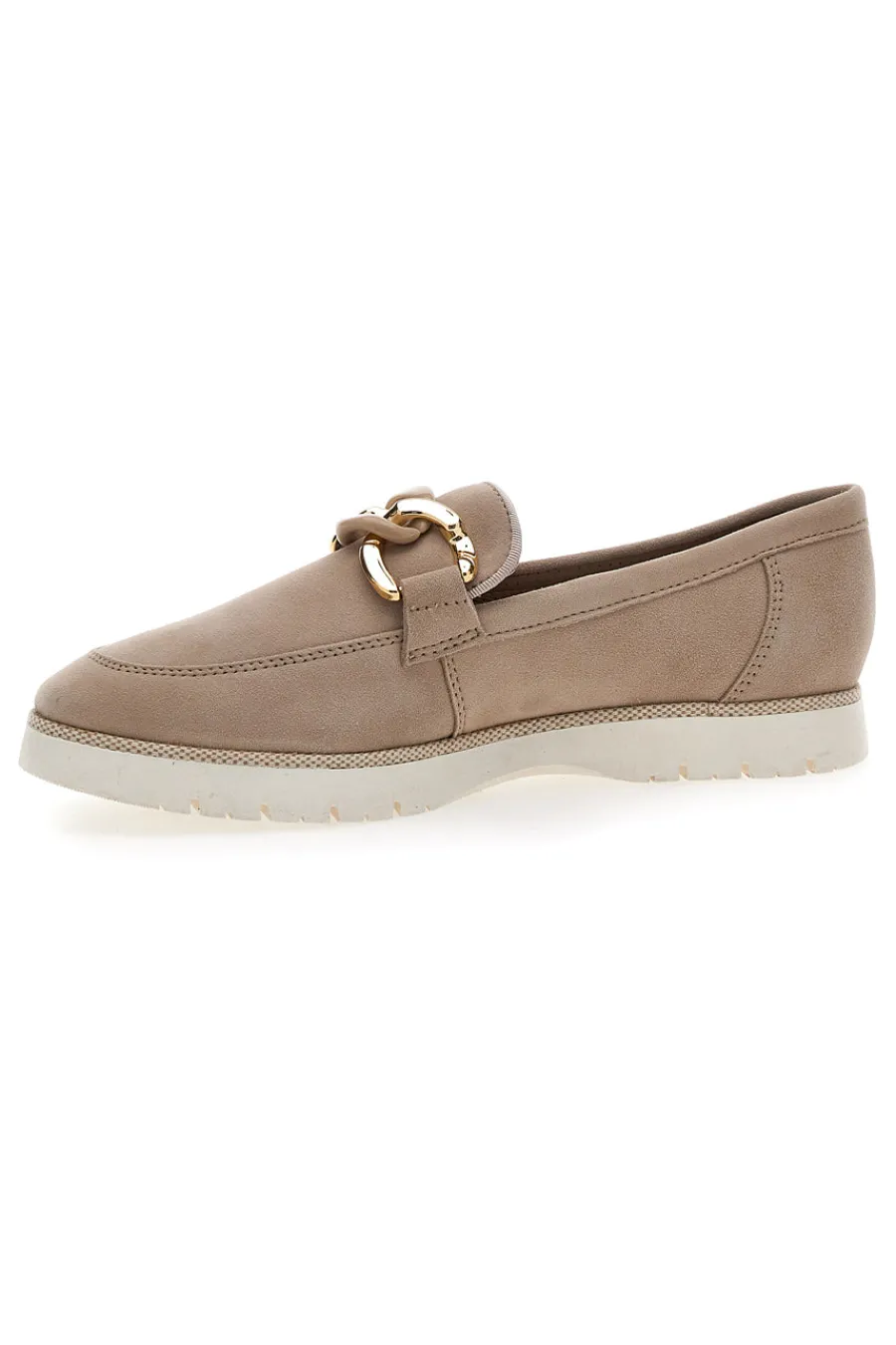 Mocassini Beige Vera Pelle 2301-PITTARELLO ACTIVE New