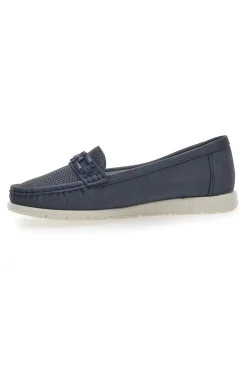 Mocassini Blu Con Catenina 9194-PRIMA RIGA Online