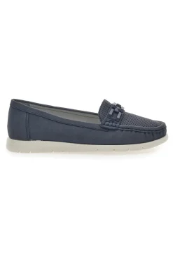 Mocassini Blu Con Catenina 9194-PRIMA RIGA Online