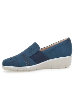 Mocassini Blu Con Platform 21330ANTY-PRIMA RIGA Hot