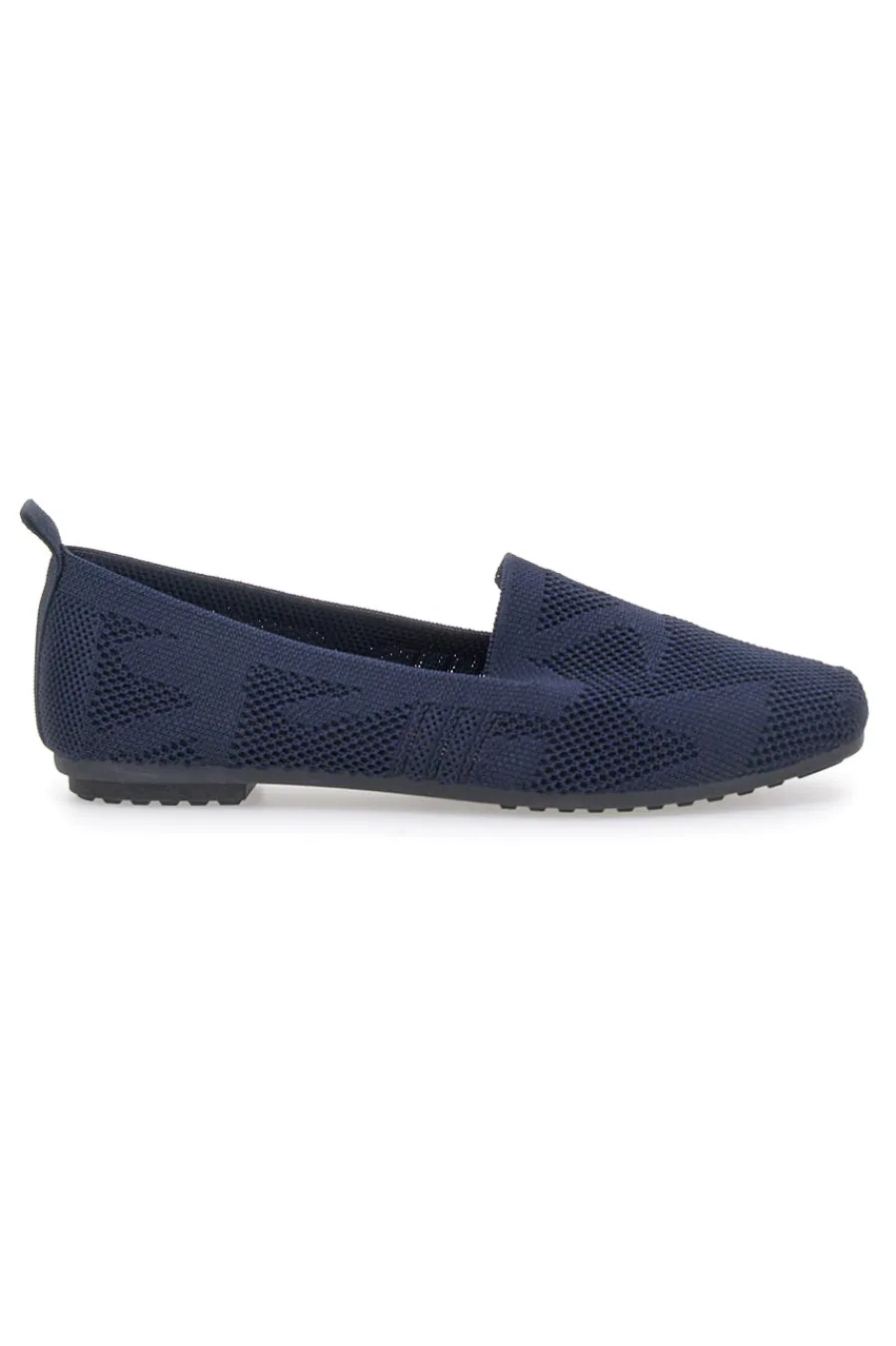 Mocassini blu in tessuto con soletta morbida PRESZ32-THE FIRST New