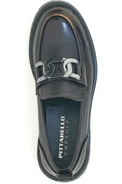 Mocassini con morsetto argento 24126019-PITTARELLO CAPSULE New