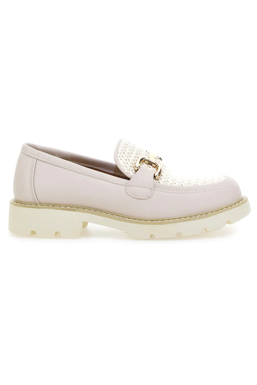 Mocassini burro in tessuto intrecciato con morsetto KMD25S1K-LE HAVRE PARIS Discount