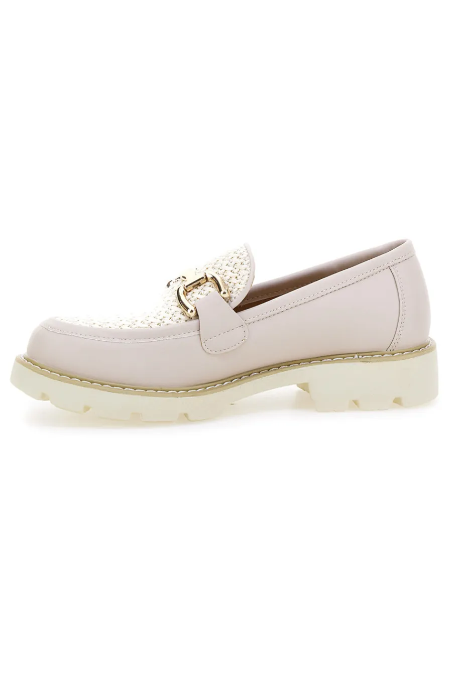 Mocassini burro in tessuto intrecciato con morsetto KMD25S1K-LE HAVRE PARIS Discount