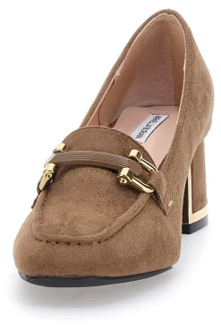 Mocassini Cammello con tacco a blocco 50811615-MARIELLA BURANI Online