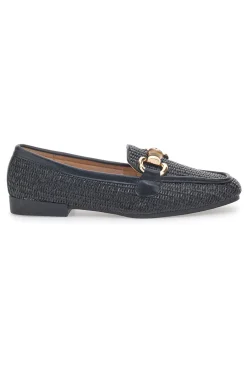 Mocassini con Morsetto Nere 462-FIRST LADY Outlet