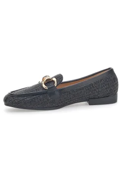 Mocassini con Morsetto Nere 462-FIRST LADY Outlet