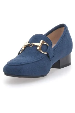 Mocassini con Tacco Blu 1000-ENERGY