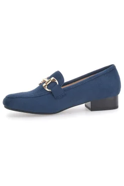 Mocassini con Tacco Blu 1000-ENERGY