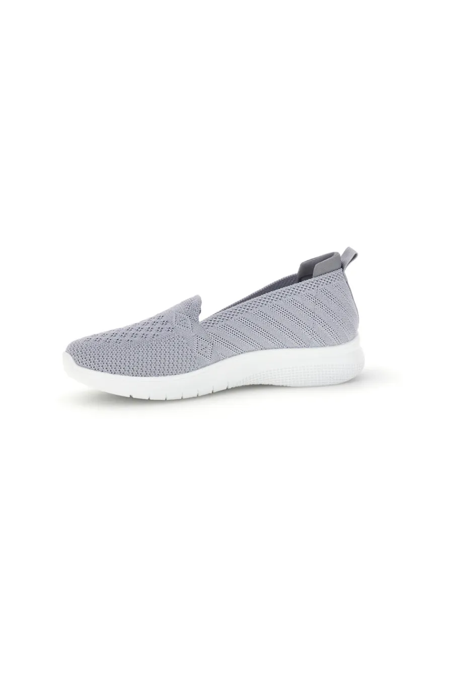Mocassini grigi in tessuto traforato p677-PRIMA RIGA Discount