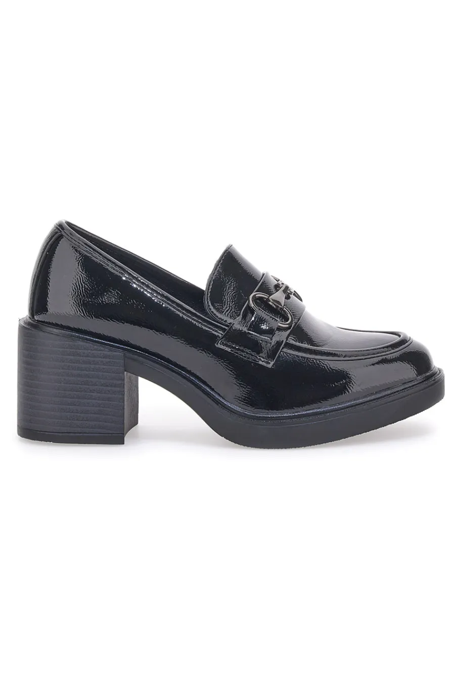 Mocassini in Vernice con Tacco 180-ENERGY Discount