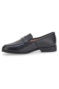 Mocassini Neri Con Bocca di Leone 4853-PITTARELLO CLASS New