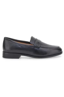 Mocassini Neri Con Bocca di Leone 4853-PITTARELLO CLASS New