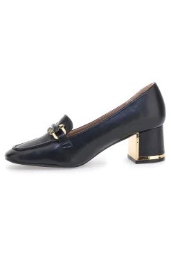 Mocassini Neri con tacco a blocco 50811615-MARIELLA BURANI New