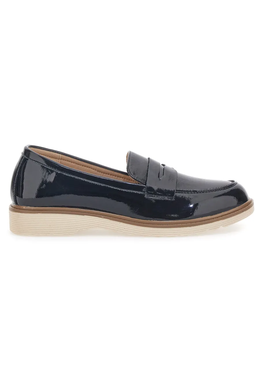 Mocassini Neri in Vernice 526819-LE HAVRE PARIS Outlet