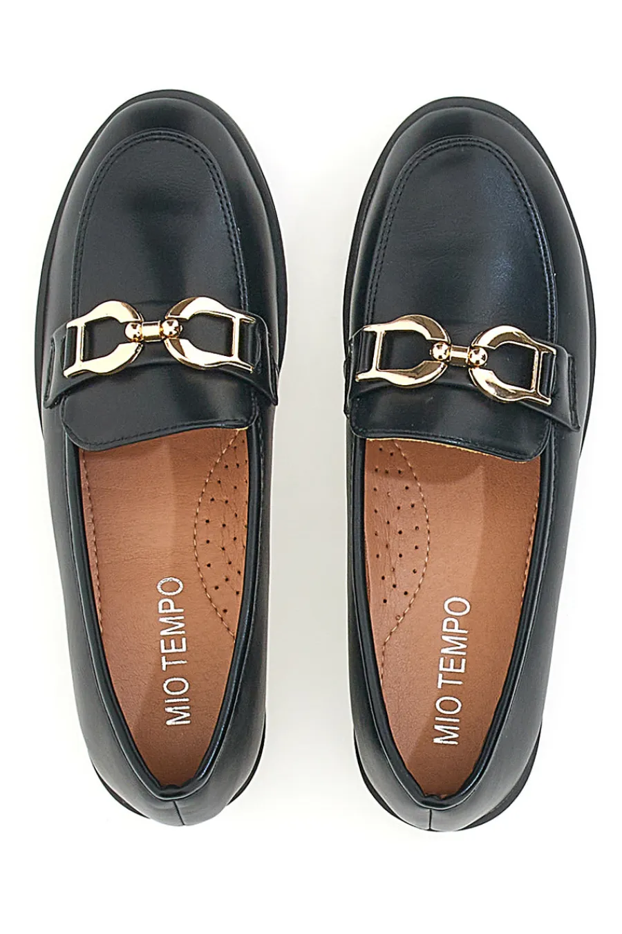 Mocassini Neri 387-MIO TEMPO Outlet